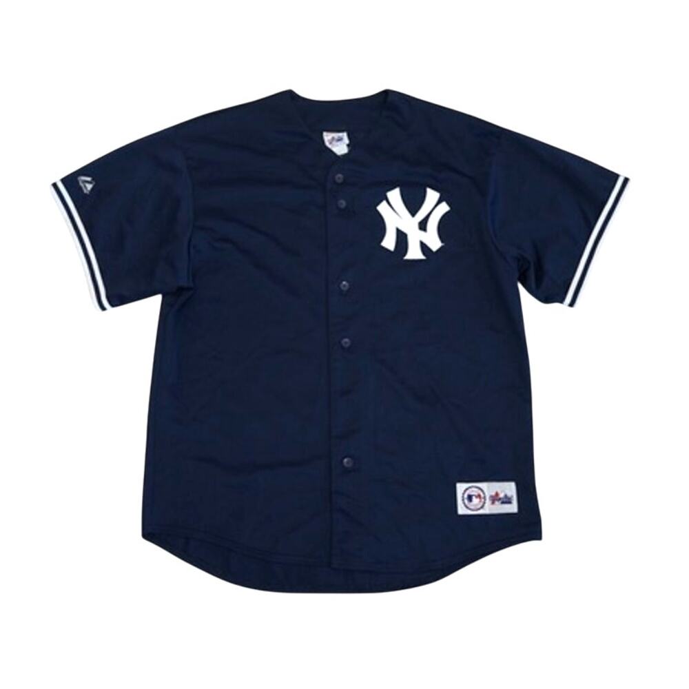 Vintage Majestic New York Yankees Derek Jeter Baseball Jersey XL